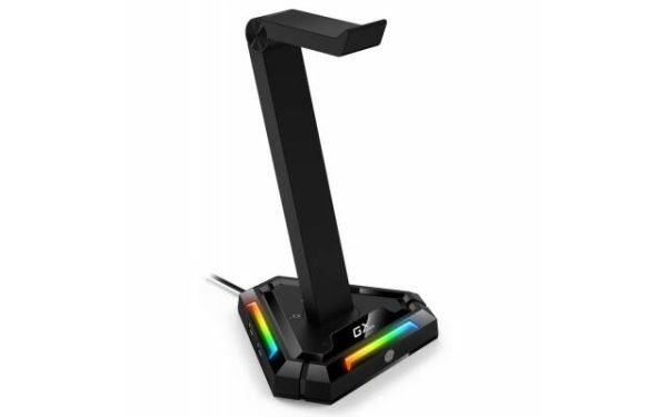 Soporte para Audifonos Gaming Redragon HA300 Scepter Pro RGB Negro  (Black)